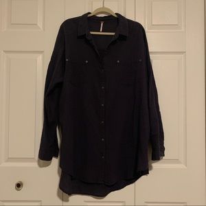 Free People Button Down